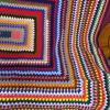 Handmade Multicolor Crochet Afghan Blankets - 7