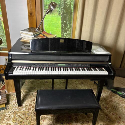 Yamaha Clavinova Digital Grand Piano with Bench & Music Books