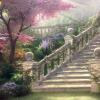 Thomas Kinkade "Stairway to Paradise" Gallery Proof Canvas Print, Framed 35"x29" - 3