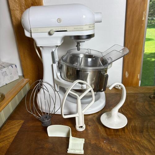 KitchenAid Heavy Duty 5-Quart Stand Mixer with Attachments
