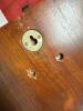 Seth Thomas Quartz Ship's Bell Wall Clock with Brass Bell and Military Time Dial - 5