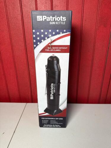 4Patriots Sun Kettle Portable Solar Water Heater