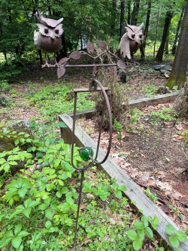 Kinetic Owl Garden Stake