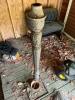 Antique Cast Iron Street Lamp Post with Ornate Acanthus Leaf Design - 7