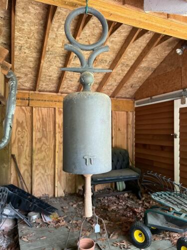Tom Torrens Large Cast Iron Outdoor Garden Bell