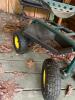 Rolling Garden Tractor Seat Cart - 3