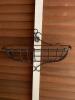 Coated Metal Wall-Mounted Garden Planter Basket