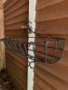 Coated Metal Wall-Mounted Garden Planter Basket - 2