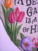 Spoontiques 13242 Heart-Shaped Garden Stepping Stone with Floral Design and Inspirational Quote - 2