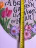Spoontiques 13242 Heart-Shaped Garden Stepping Stone with Floral Design and Inspirational Quote - 6