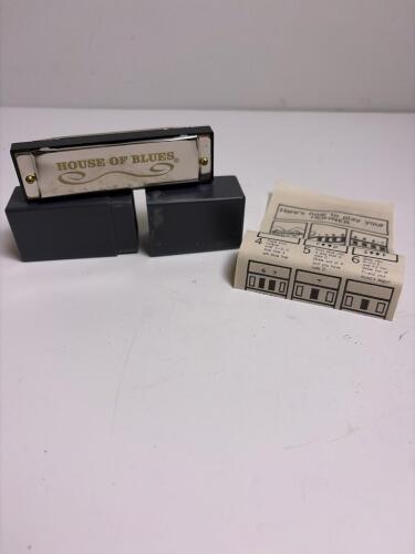 Hohner House of Blues 10-Hole Diatonic Harmonica, Key of C, Case & Manual, Made in China
