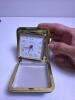 Seth Thomas Keywound Travel Alarm Clock, Germany in Gold-Tone Case - 2