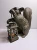 San Pacific International Squirrel Lantern Candle Holder Aluminum Body