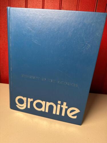University of New Hampshire "Granite" Yearbook 1976 &ndash; Aerosmith Concert Feature