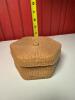 Small Hexagonal Lidded Basket - 3
