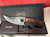 Matsoto Hammered Chef Knife & KutMaster SharpKut II Carving Knife Set - 2