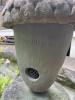 J.A. Mayer Acorn-Shaped Ceramic Garden Sculpture with Metal Stake - 2