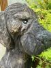 Chainsaw Carved Large Wooden Dog Statue - 7