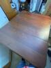 Solid Wood Drop-Leaf Dining Table with Turned Legs for Restoration - 4