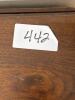 Solid Wood Drop-Leaf Dining Table with Turned Legs for Restoration - 9