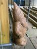Tall Wooden Garden Gnome Statue, Classic Whimsical Style - 2