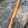 Hand-Carved 58" Tall Wooden Walking Stick with Hand Grip - 6