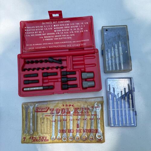 Wrench, Screwdriver, & Bit Sets