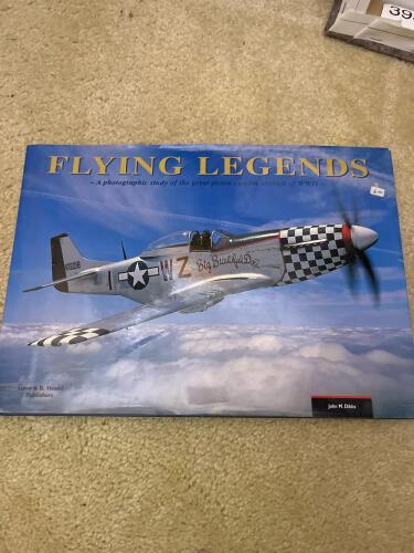 Flying Legends WWII Aircraft Hardcover Book