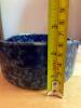 Bennington Potters Spongeware Mixing Bowl & Mini Portuguese Square Dish - 7