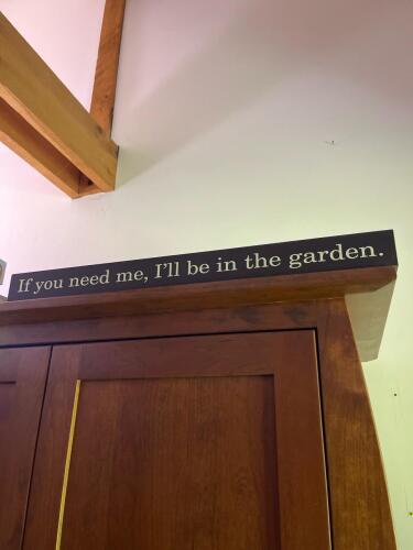 Hallmark Wooden Wall Sign "If you need me, I'll be in the garden"