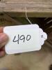 Folding Wooden Slat Side Table - 9