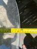 Round Glass Outdoor Patio Table with Ornamental Metal Leaf Base - 5