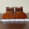 Whimsy Hand-Carved Wooden Cat Puzzle Box - 5