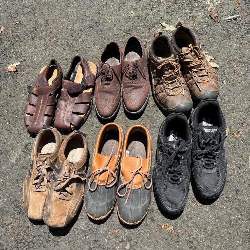 Lot of Men's Shoes, Mostly Size 12-13