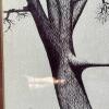 Large Framed Original Pen & Ink Tree Artwork, 16"x20" - 5