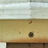 2 Decorative Wooden Birdhouses on Posts with Metal Roofs and Planter Bases - 7