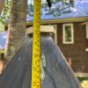 2 Decorative Wooden Birdhouses on Posts with Metal Roofs and Planter Bases - 11