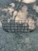 Metal Garden Plant Set &ndash;Wall Basket & Curved Plant Stand - 2
