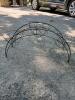 Metal Garden Plant Set &ndash;Wall Basket & Curved Plant Stand - 3