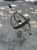 Metal Armillary Sphere Sundial with Roman Numerals
