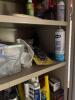 Industrial Metal Storage Cabinet with Locks and Shelving, all contents included - 9