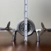 Airplane Desk Clock With Rotating Propellers - 6