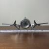 Airplane Desk Clock With Rotating Propellers - 7