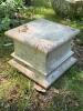Concrete Pedestal Base - 2