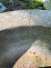 Pair of 14" Concrete Pedestal Urn Planters - 7