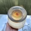 Pair of Amber & Clear Glass Mortar and Pestle Sets - 4