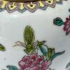 Small Chinese Ceramic Ginger Jar with Floral & Insect Design - 7