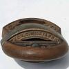 Antique A.C. Williams Co. Size 2 Sad Iron with Detachable Wooden Handle - 2