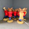 Royal Doulton Bunnykins Oompah Band Porcelain Figurines - 6