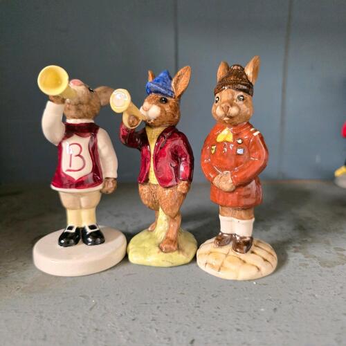 Royal Doulton Bunnykins Royal Family Figurines, Harry the Herald